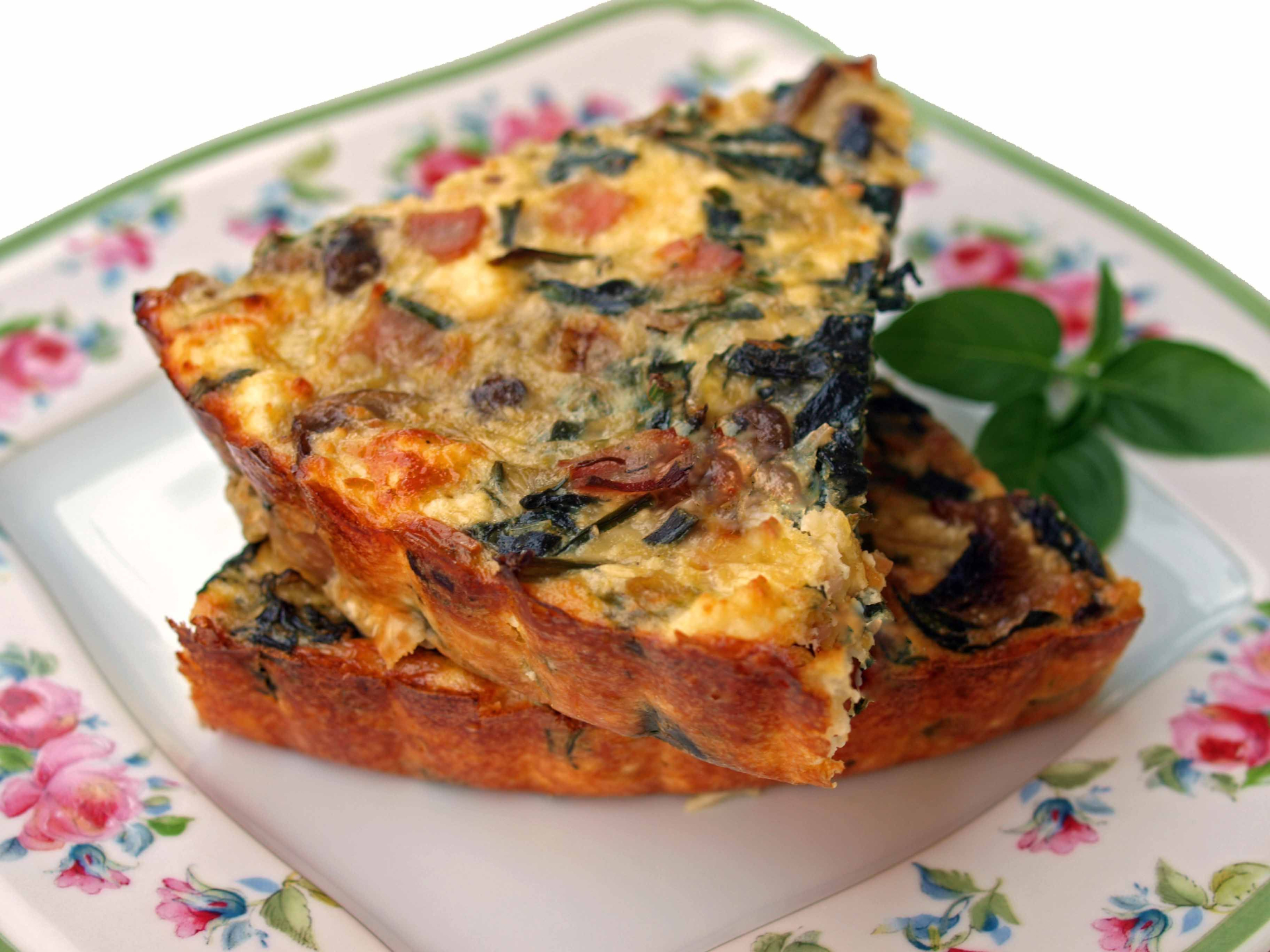 Crustless Quiche