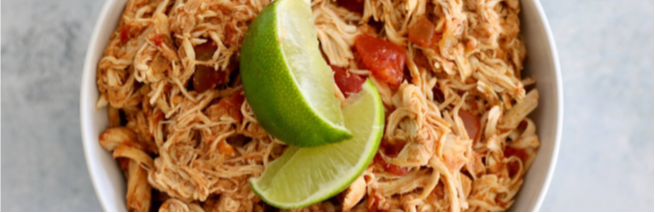 Slow Cooker Salsa Chicken