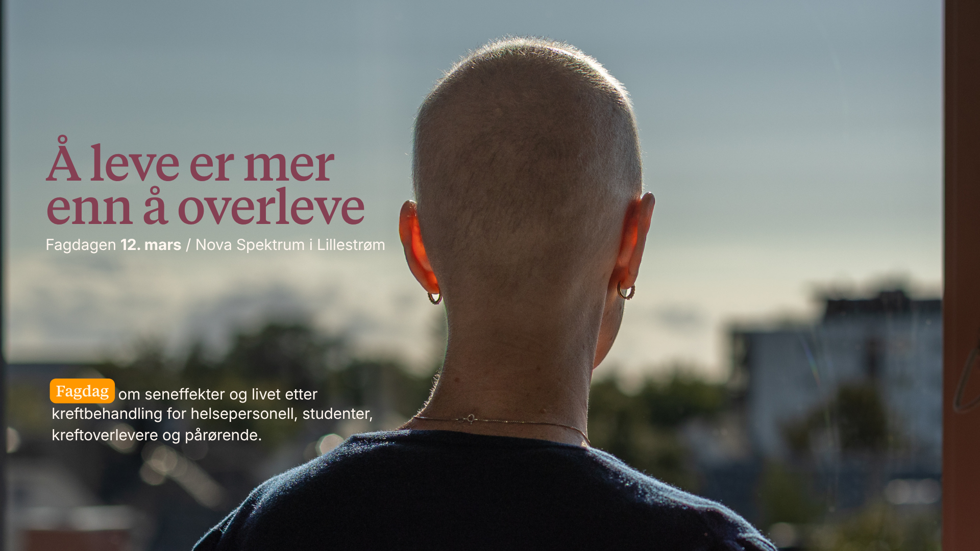 Å leve er mer enn å overleve – Fagdag 12. mars