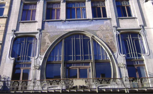Antwerpse Liberaal Volkshuis in Art Nouveau stijl