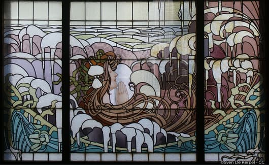 Antwerpse Liberaal Volkshuis in Art Nouveau stijl