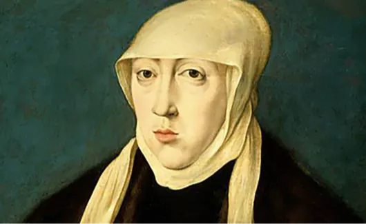 Portret van Maria van Hongarije