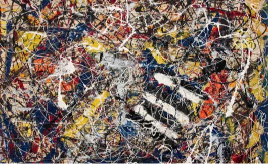 Number 17A van Jackson Pollock