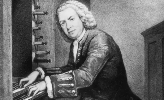 Portret van Bach