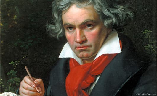 Portret van Beethoven