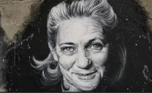 Portret van Elisabeth Badinter