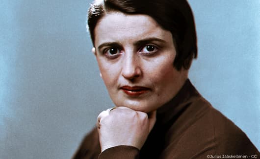 Portret van Elisabeth Badinter