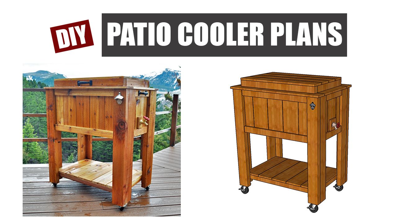 DIY Patio Cooler Plans