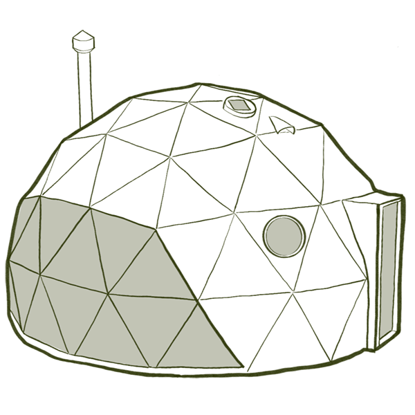 Geodesic domes
