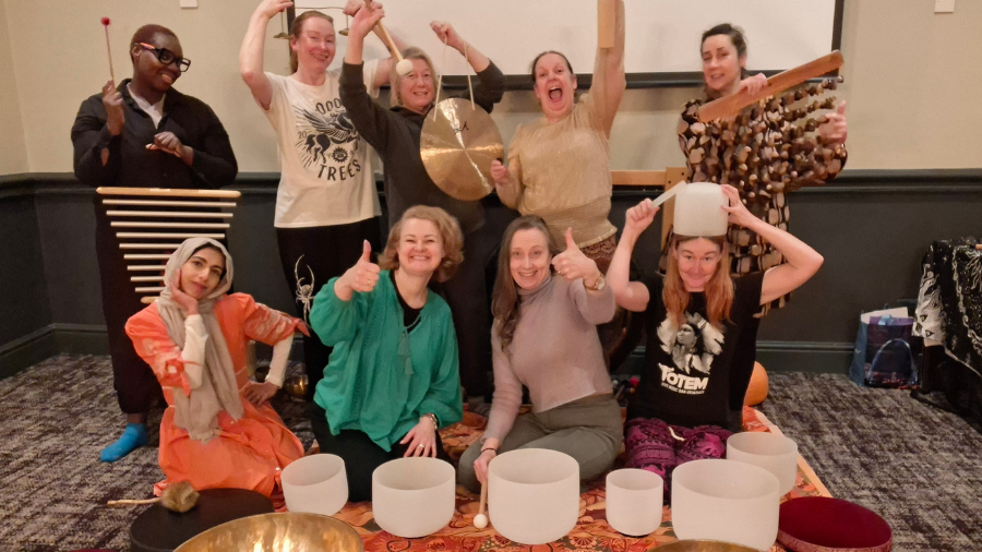 Sound healing in Nottingham