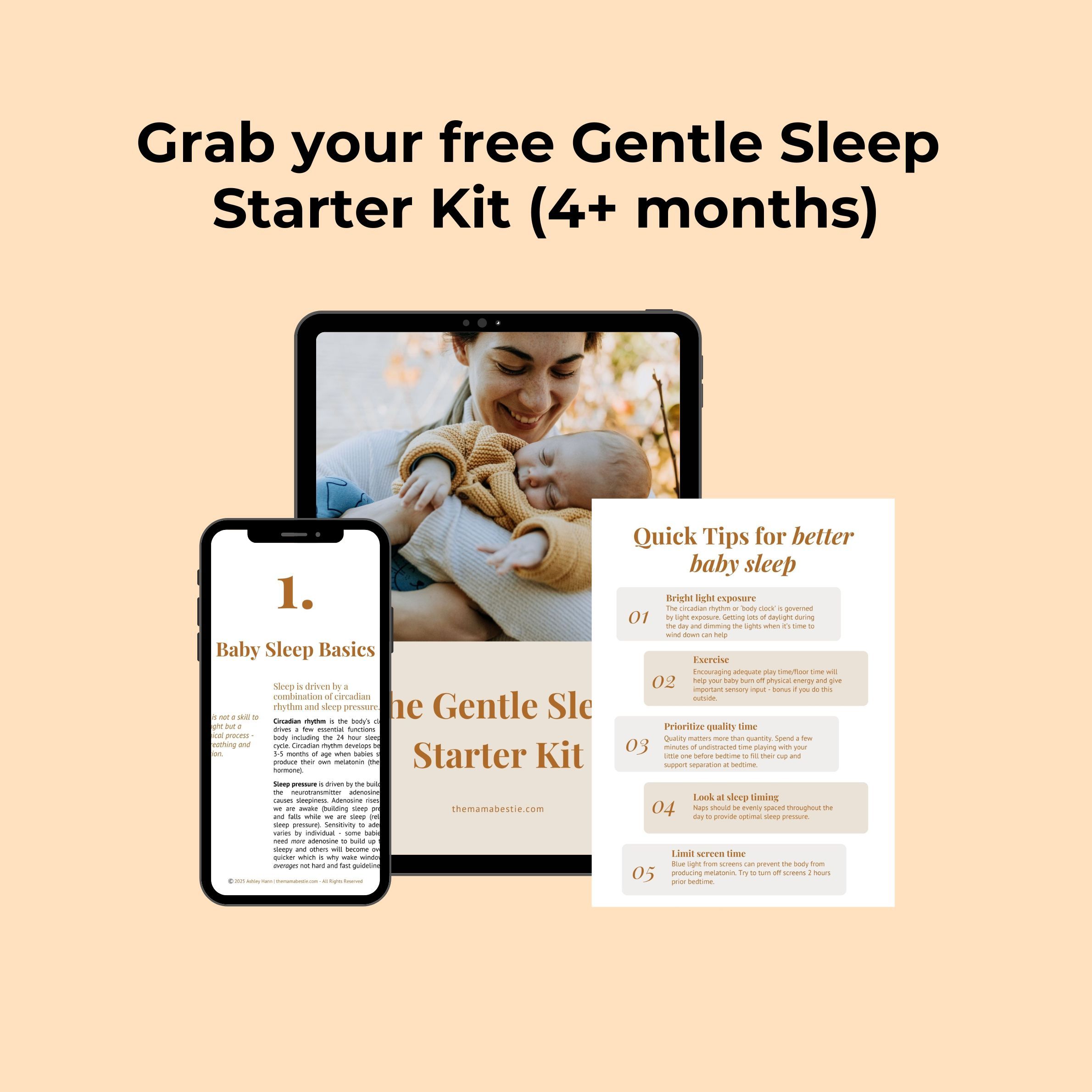 Gentle Sleep Starter Kit for 4+ Months