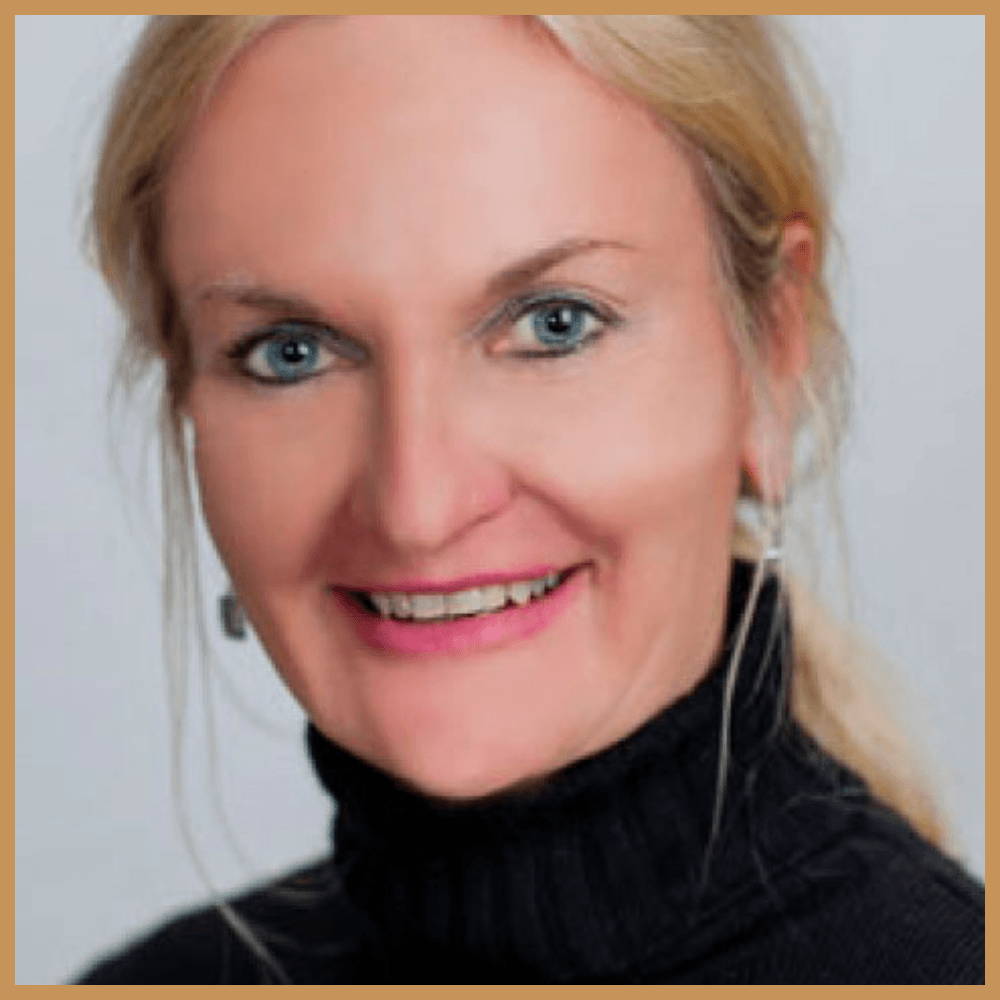 Crystal Hines, licensed professional counselor and founder of Align Therapy and Consultation, smiling in a white top while standing by a window. Text beside her outlines her services including EMDR and IFS consultation, private practice coaching, and trauma-informed workshops. A call-to-action button below invites users to check out Crystal’s IFS courses.