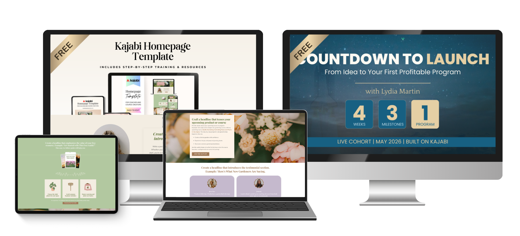 Countdown to Launch with Kajabi