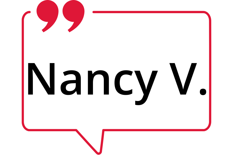 Nancy V. Testimonial