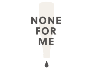 None For Me Logo