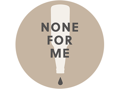 None For Me Logo