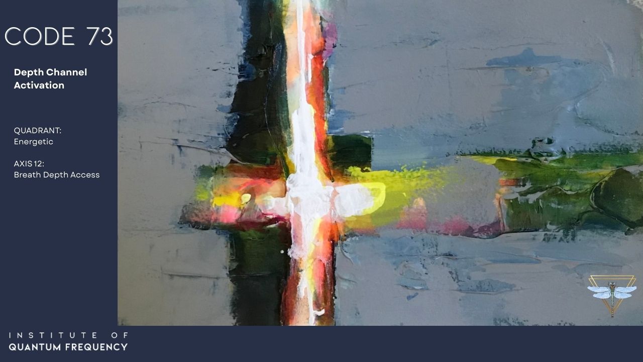 IQF Code 73 pattern painting from the 84 Patterns Visual Gallery