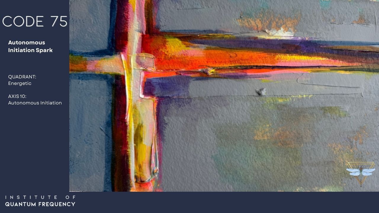 IQF Code 75 pattern painting from the 84 Patterns Visual Gallery