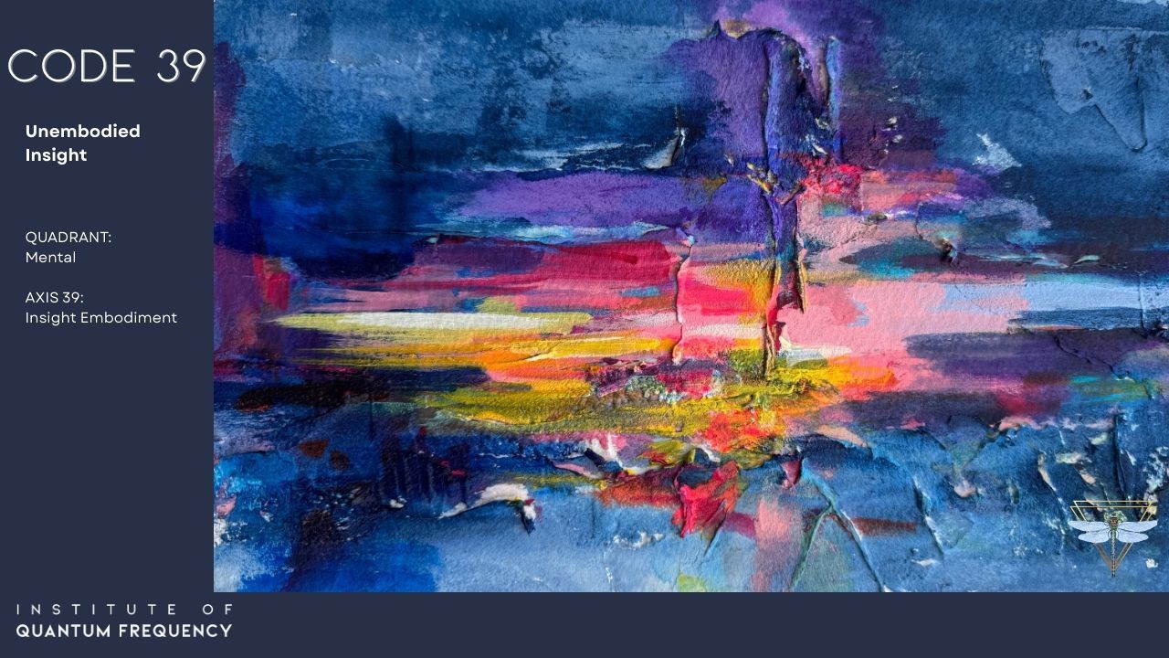 IQF Code 39 pattern painting from the 84 Patterns Visual Gallery