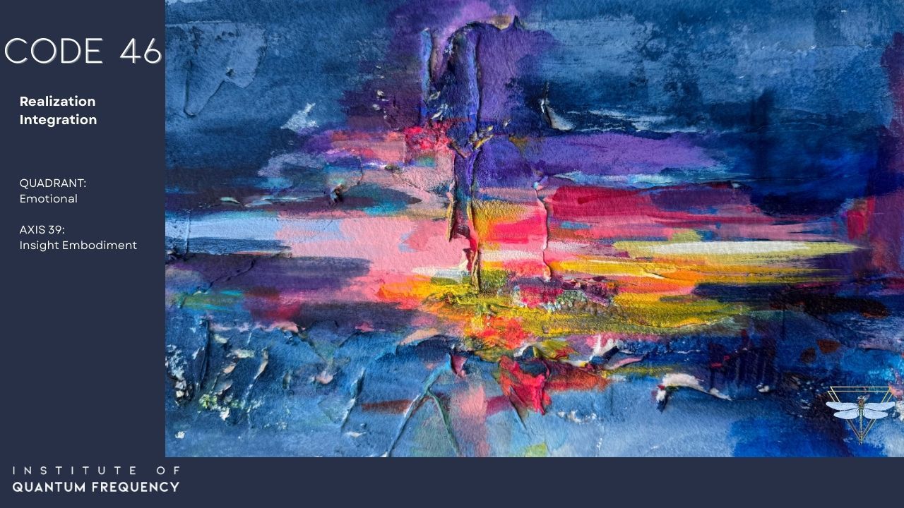 IQF Code 46 pattern painting from the 84 Patterns Visual Gallery