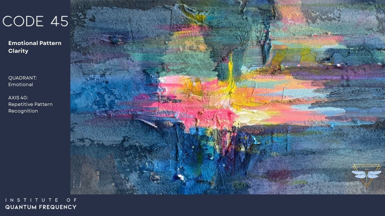 IQF Code 45 pattern painting from the 84 Patterns Visual Gallery