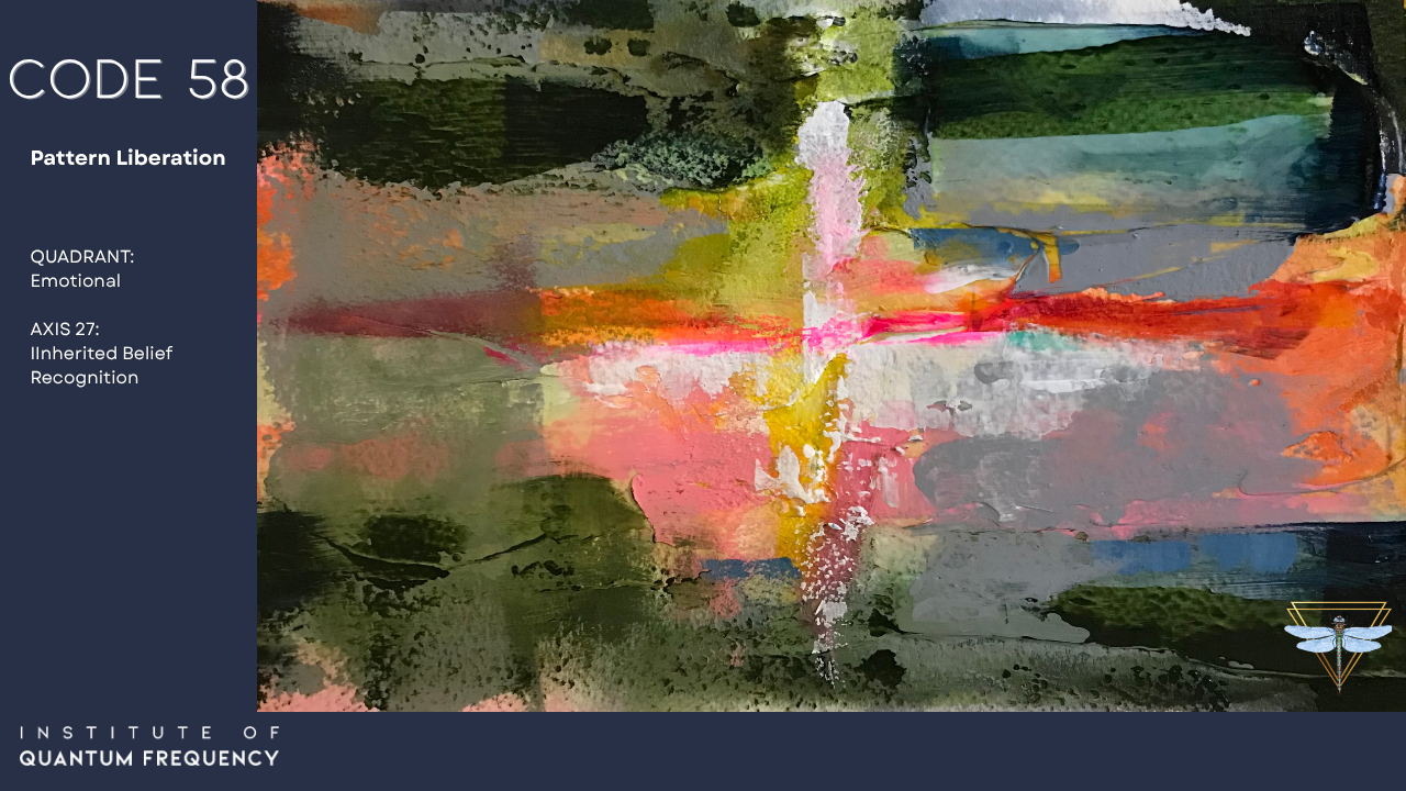 IQF Code 58 pattern painting from the 84 Patterns Visual Gallery