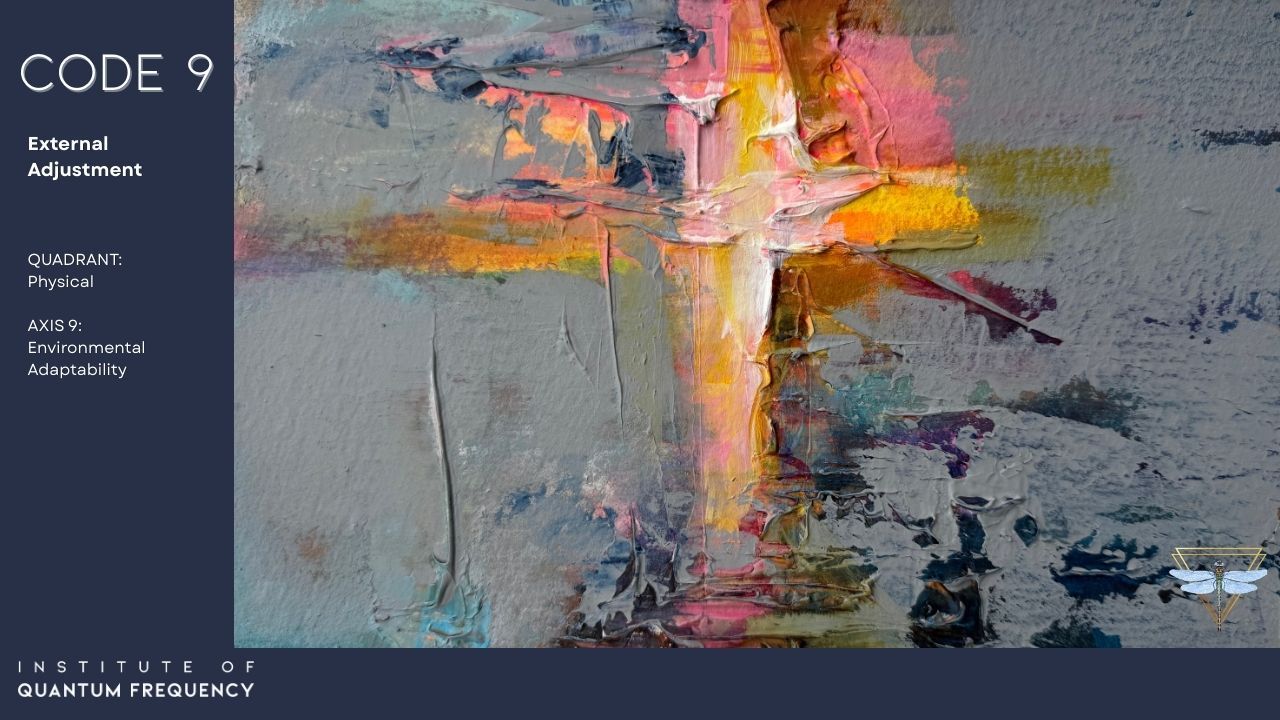 IQF Code 9 pattern painting from the 84 Patterns Visual Gallery