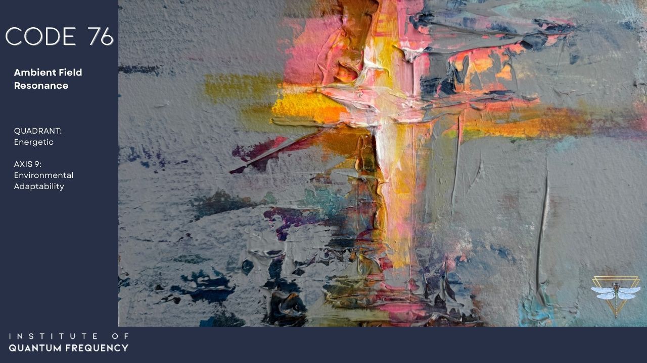 IQF Code 76 pattern painting from the 84 Patterns Visual Gallery