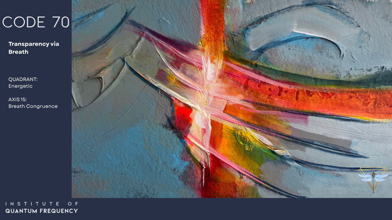 IQF Code 70 pattern painting from the 84 Patterns Visual Gallery