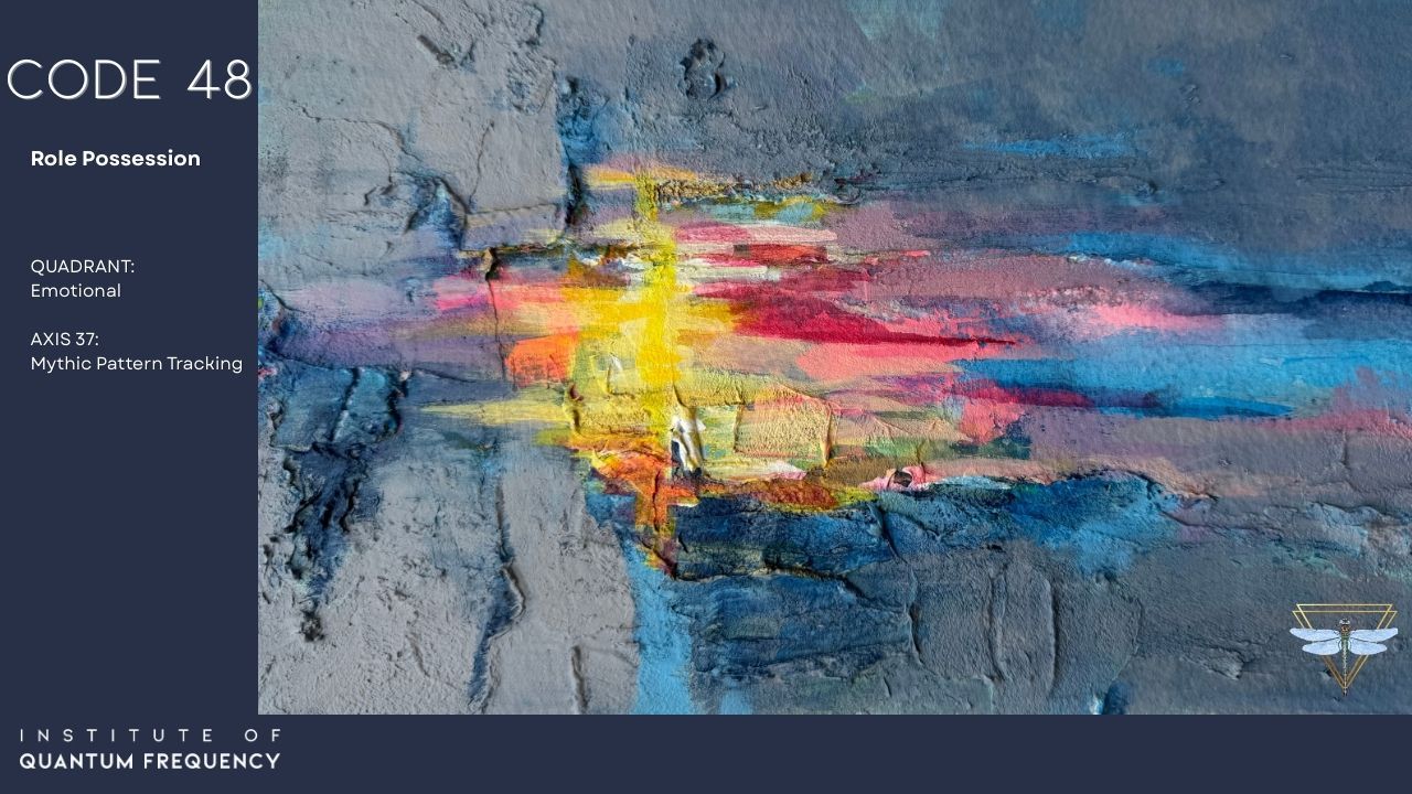 IQF Code 48 pattern painting from the 84 Patterns Visual Gallery