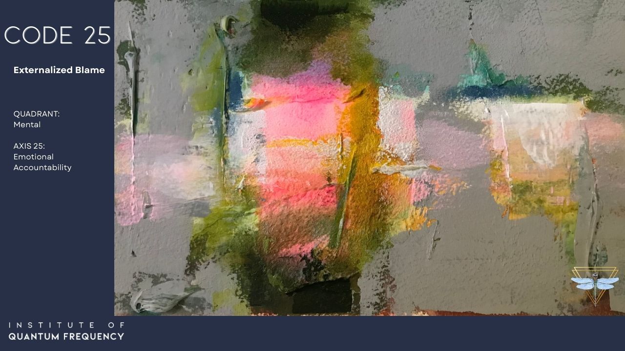 IQF Code 25 pattern painting from the 84 Patterns Visual Gallery