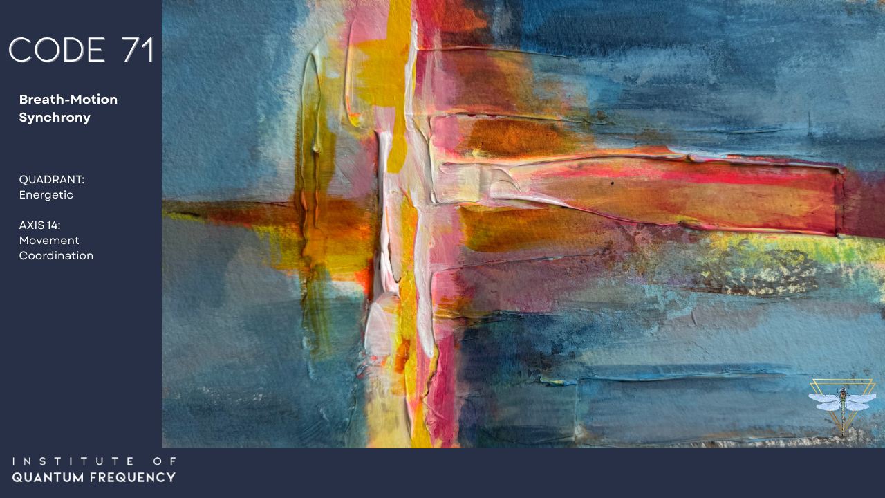IQF Code 71 pattern painting from the 84 Patterns Visual Gallery