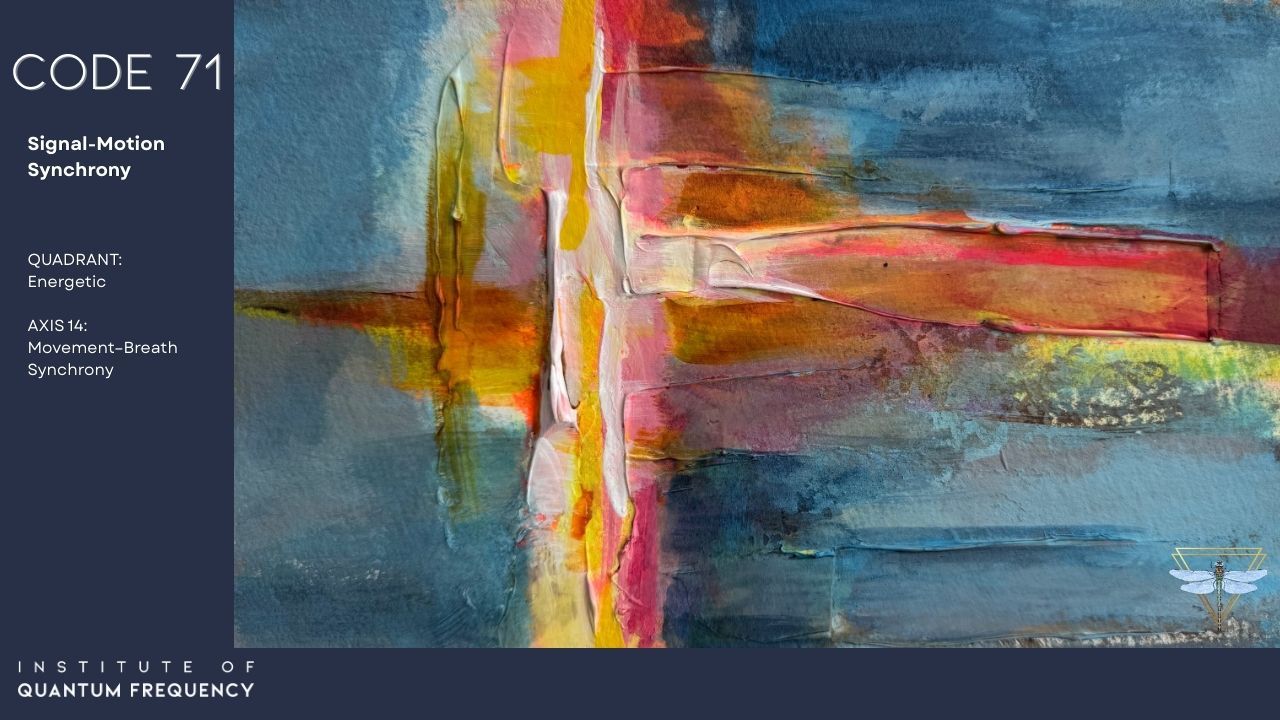 IQF Code 71 pattern painting from the 84 Patterns Visual Gallery