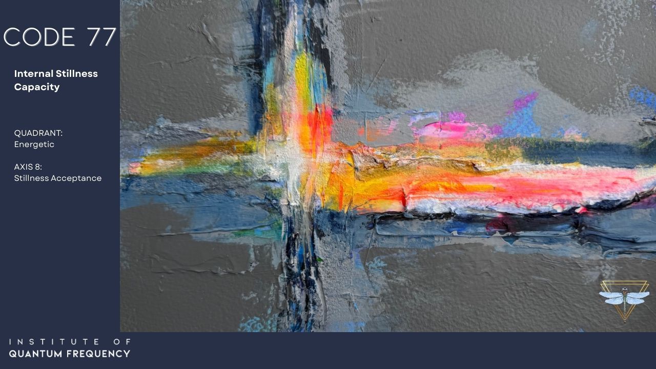 IQF Code 77 pattern painting from the 84 Patterns Visual Gallery