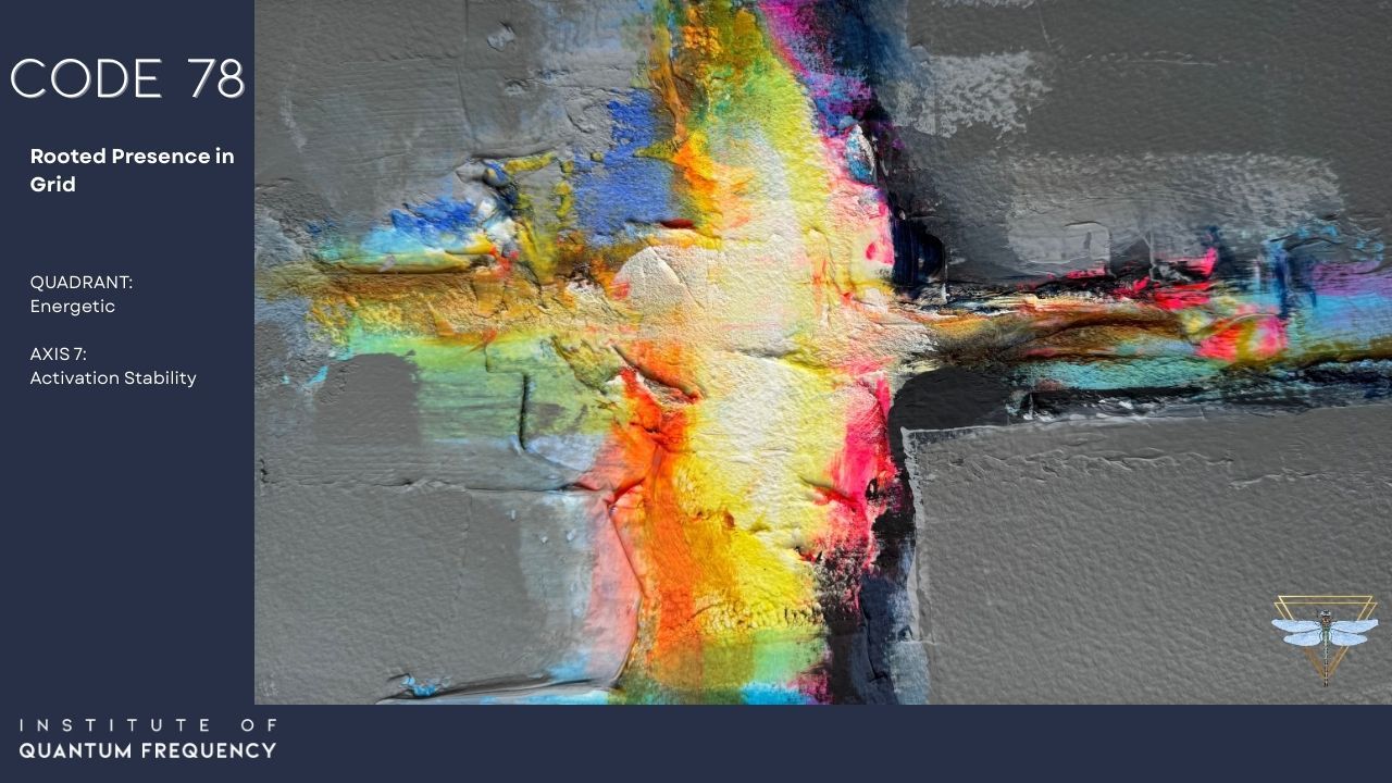 IQF Code 78 pattern painting from the 84 Patterns Visual Gallery