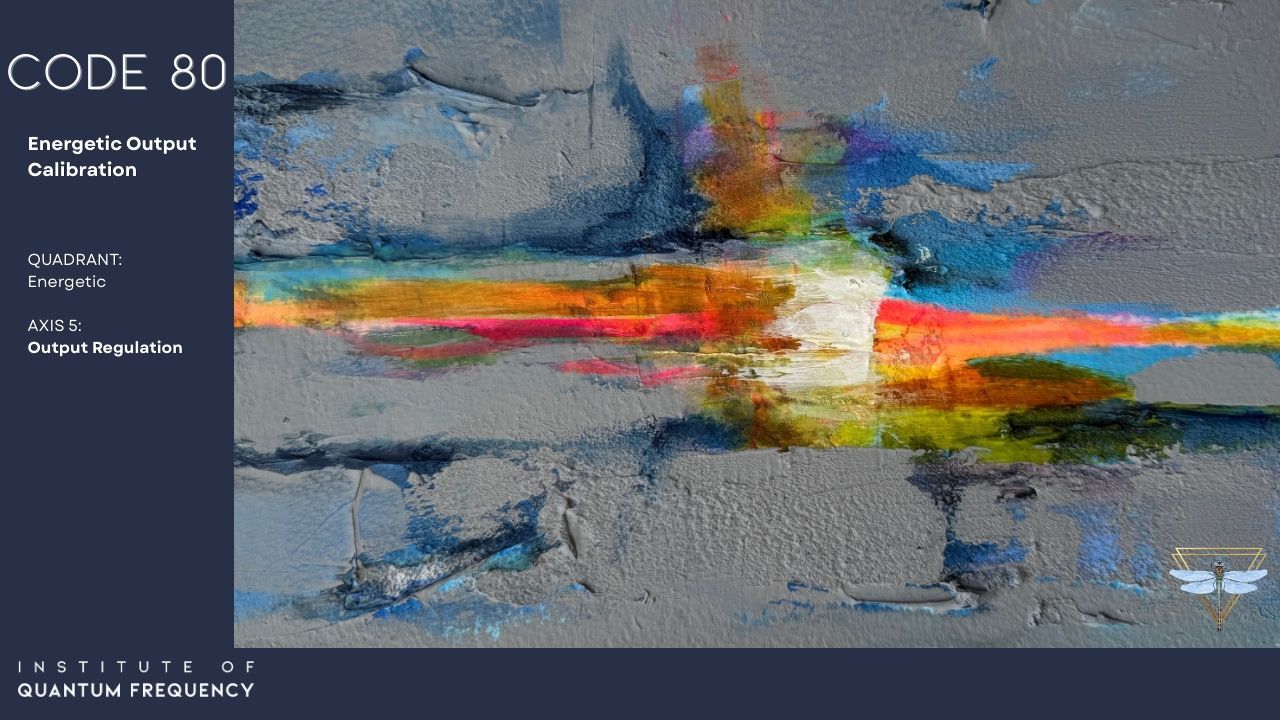 IQF Code 80 pattern painting from the 84 Patterns Visual Gallery