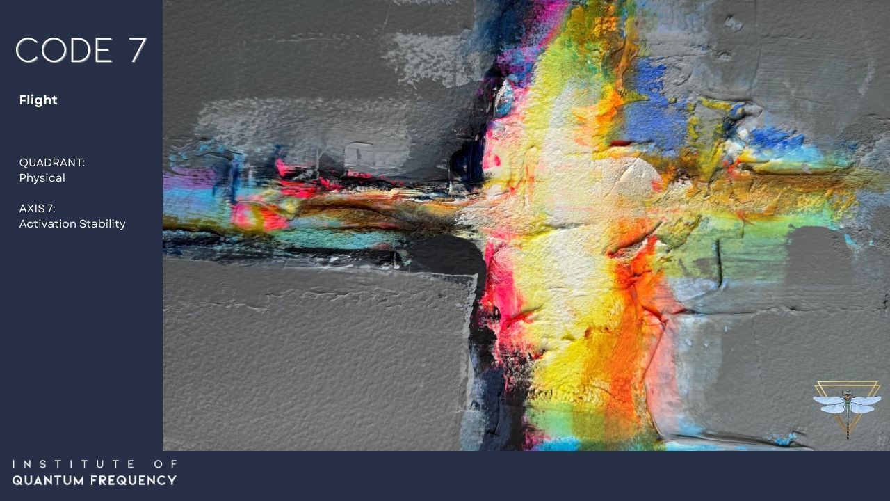 IQF Code 7 pattern painting from the 84 Patterns Visual Gallery