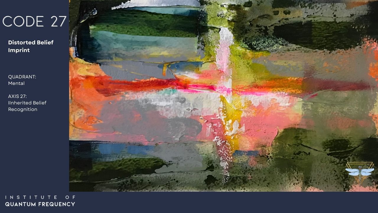 IQF Code 27 pattern painting from the 84 Patterns Visual Gallery