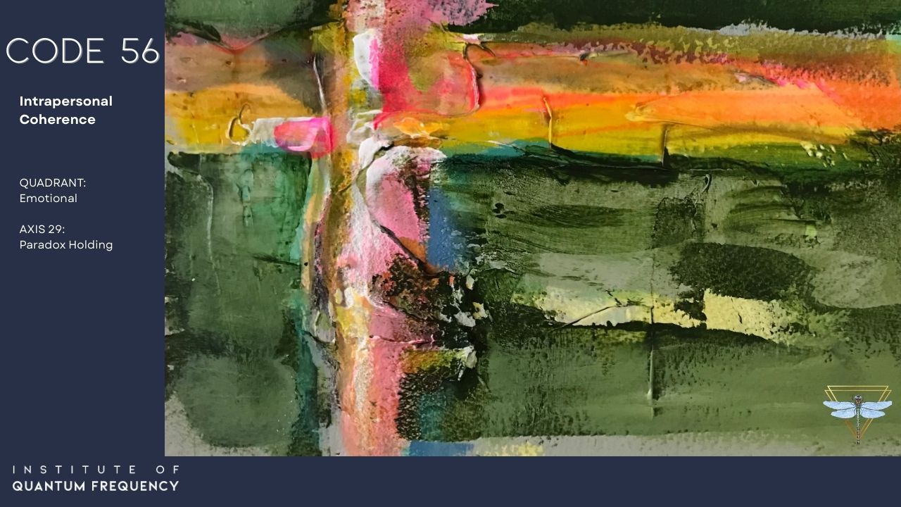 IQF Code 56 pattern painting from the 84 Patterns Visual Gallery