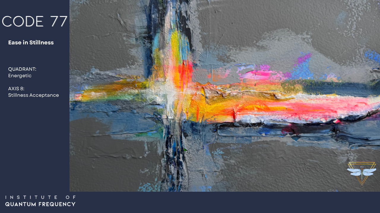 IQF Code 77 pattern painting from the 84 Patterns Visual Gallery