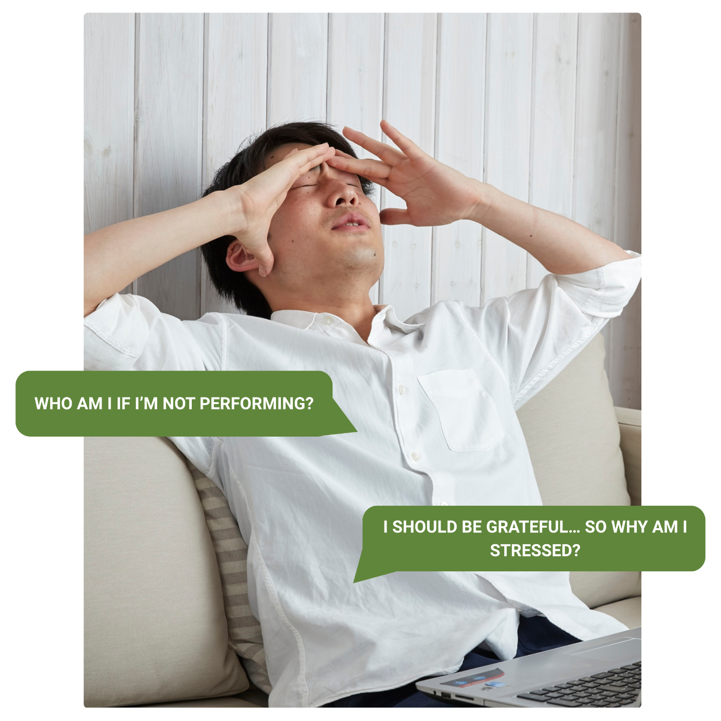 Online coaching program for high-achieving professionals overcoming burnout, imposter syndrome, and career identity shifts