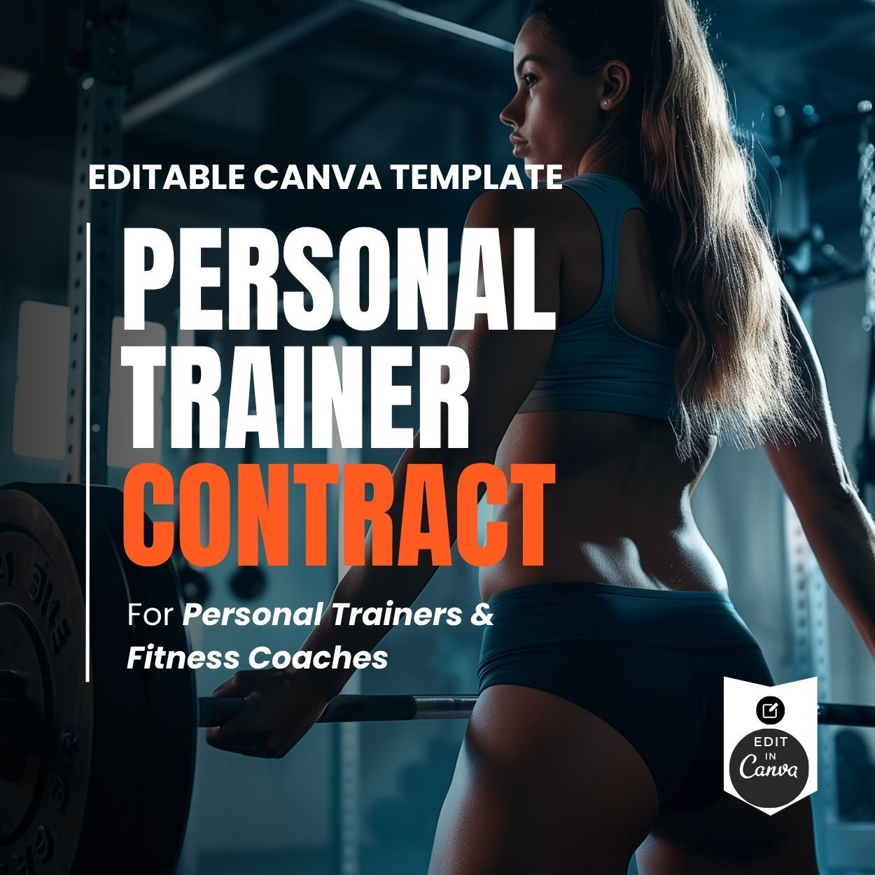 Personal trainer contract template for fitness coaches that want an agreement that can be edited
