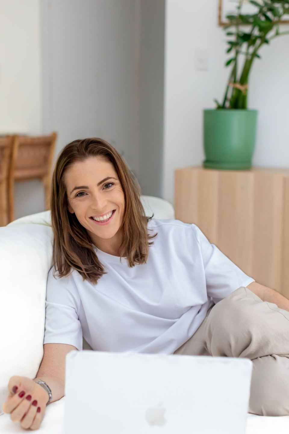 Amanda Westphal working from home