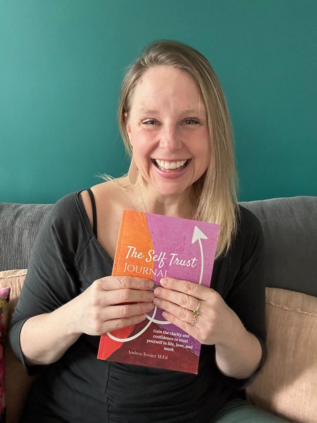 Andrea Tessier - instructor of this free IFS parts work guide designed to help you build self trust