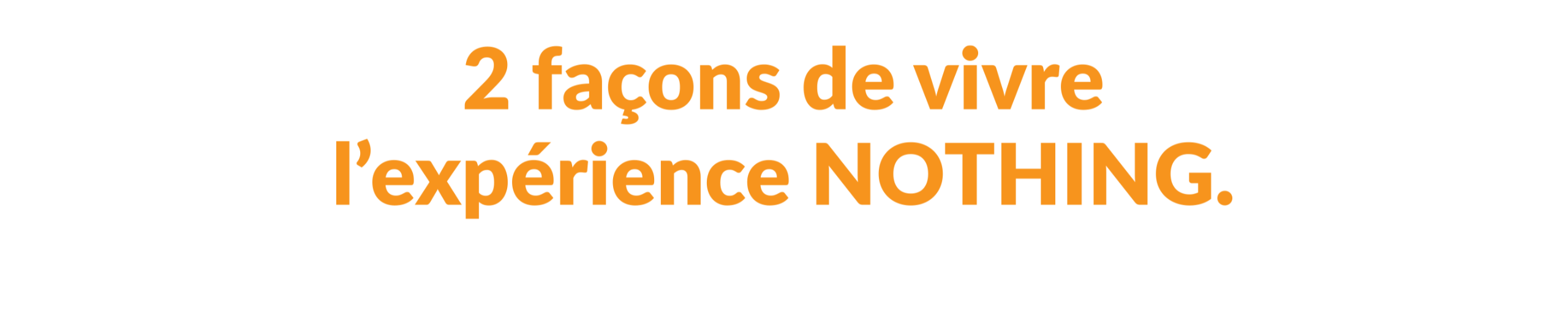 Options NOTHING salle virtuel archives