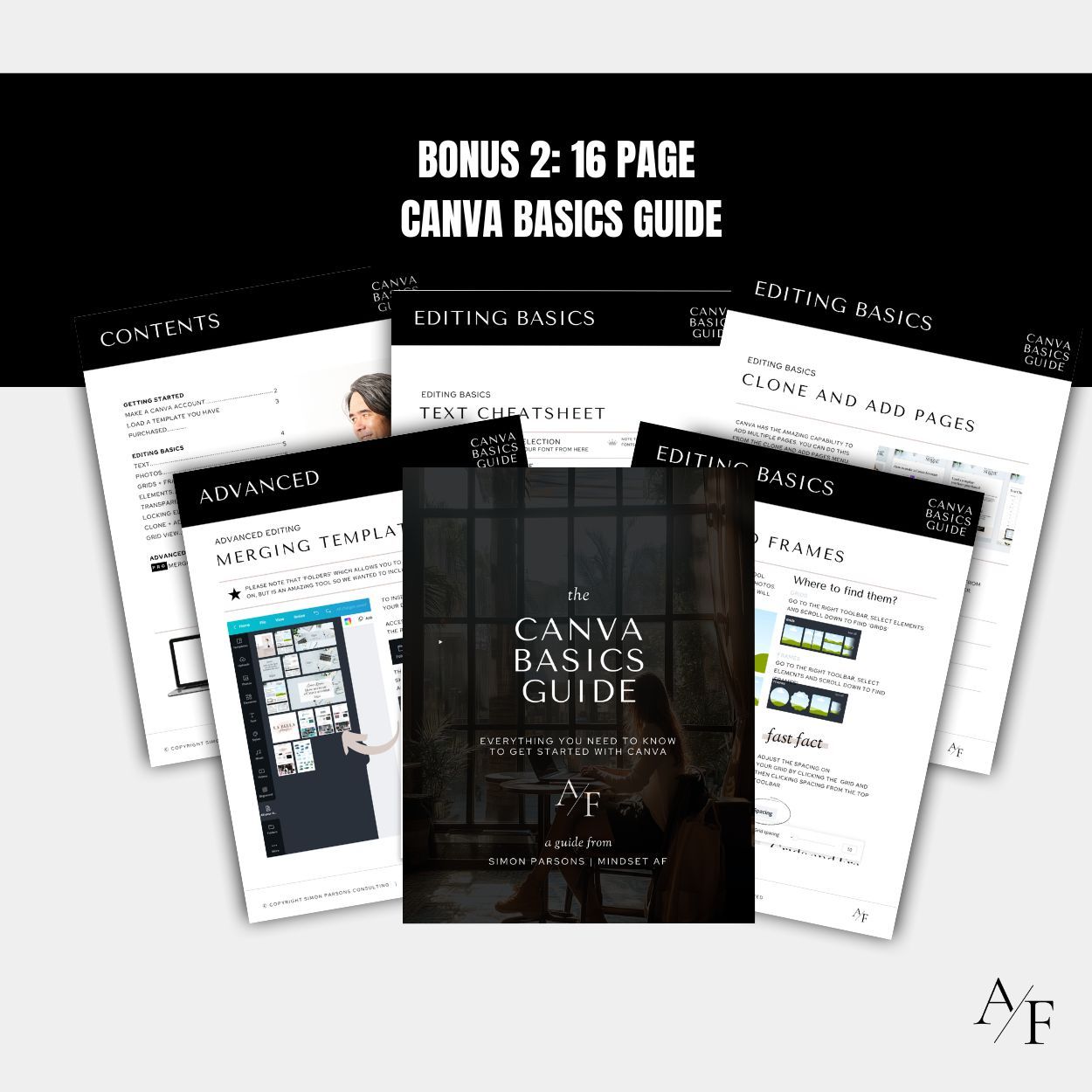 Bonus number 2 is a Canva Basics Guide
