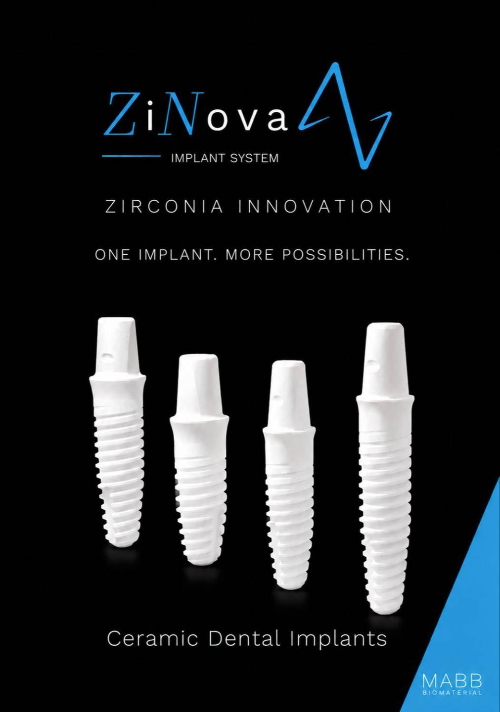 ZiNova ceramic implant benefits