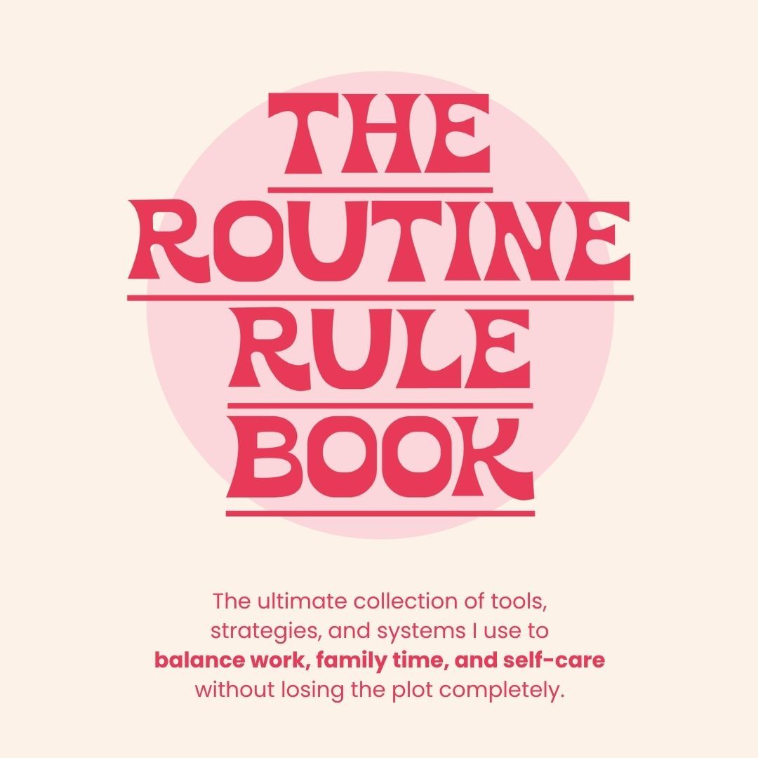 Turia Pitt Routine Rule Book