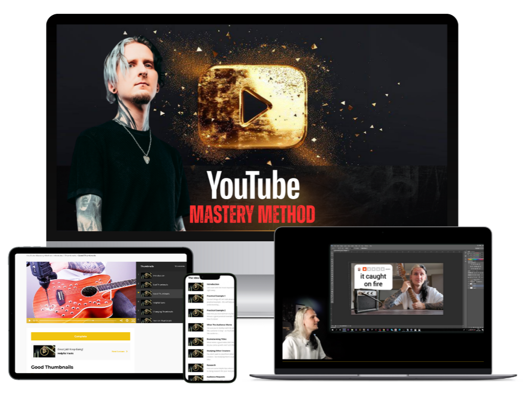 Bernth YouTube Mastery Method Product Stack