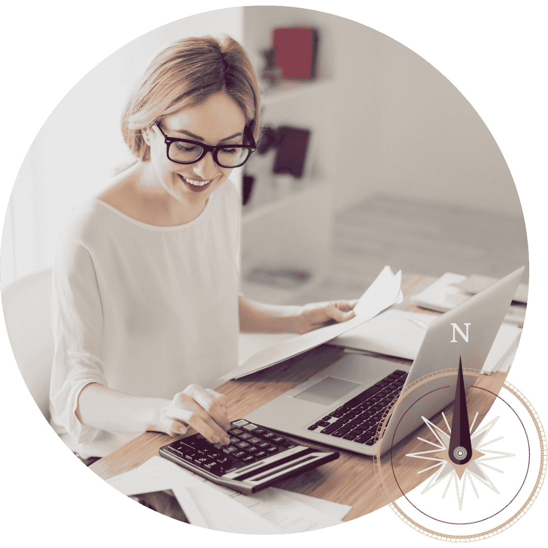 Female enterpreneur being confident on her business